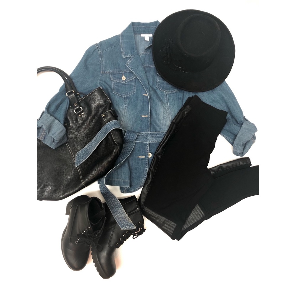 Charter Club Petite Demin Jacket